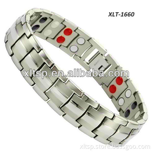 XLT-1660 Titanium Magnetic Therapy Bracelet